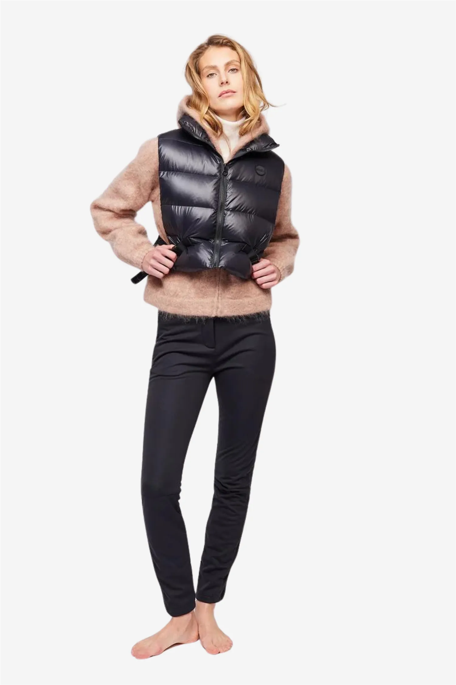 Bonnie Down Vest Black
