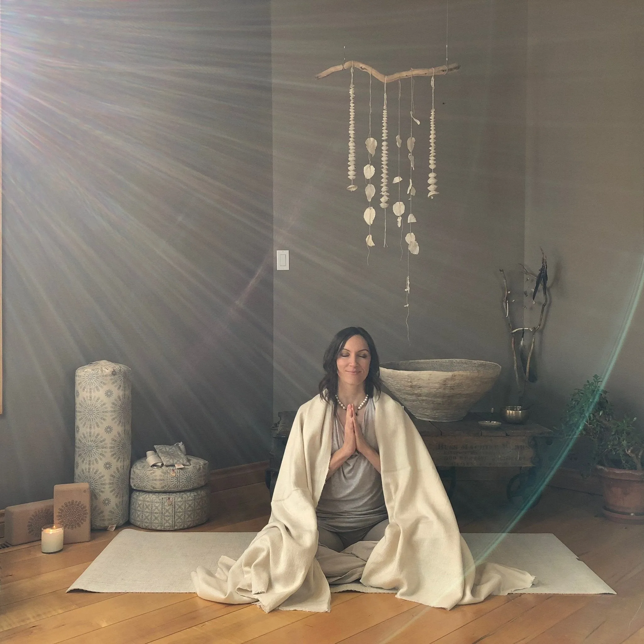 Cashmere Meditation Shawl / Blanket