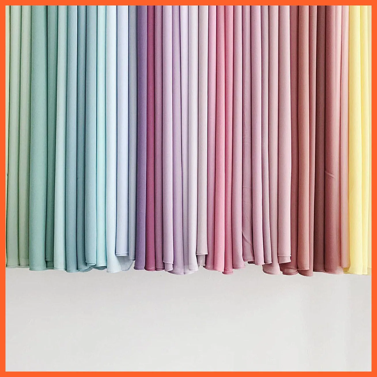 Chiffon Hijab Scarf For Women | Ladies Turban Scarf Shawls