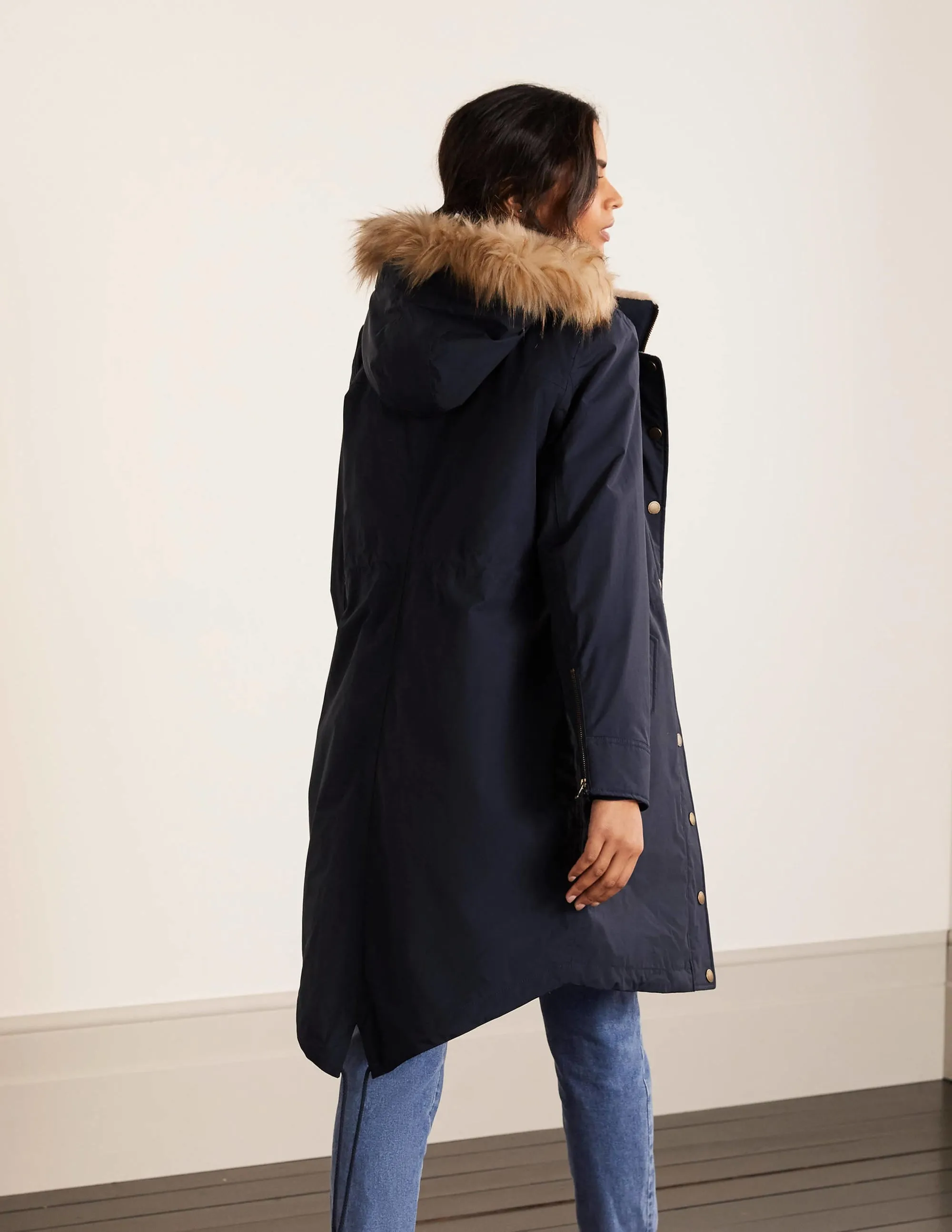 Dunbar Waterproof Parka-Navy