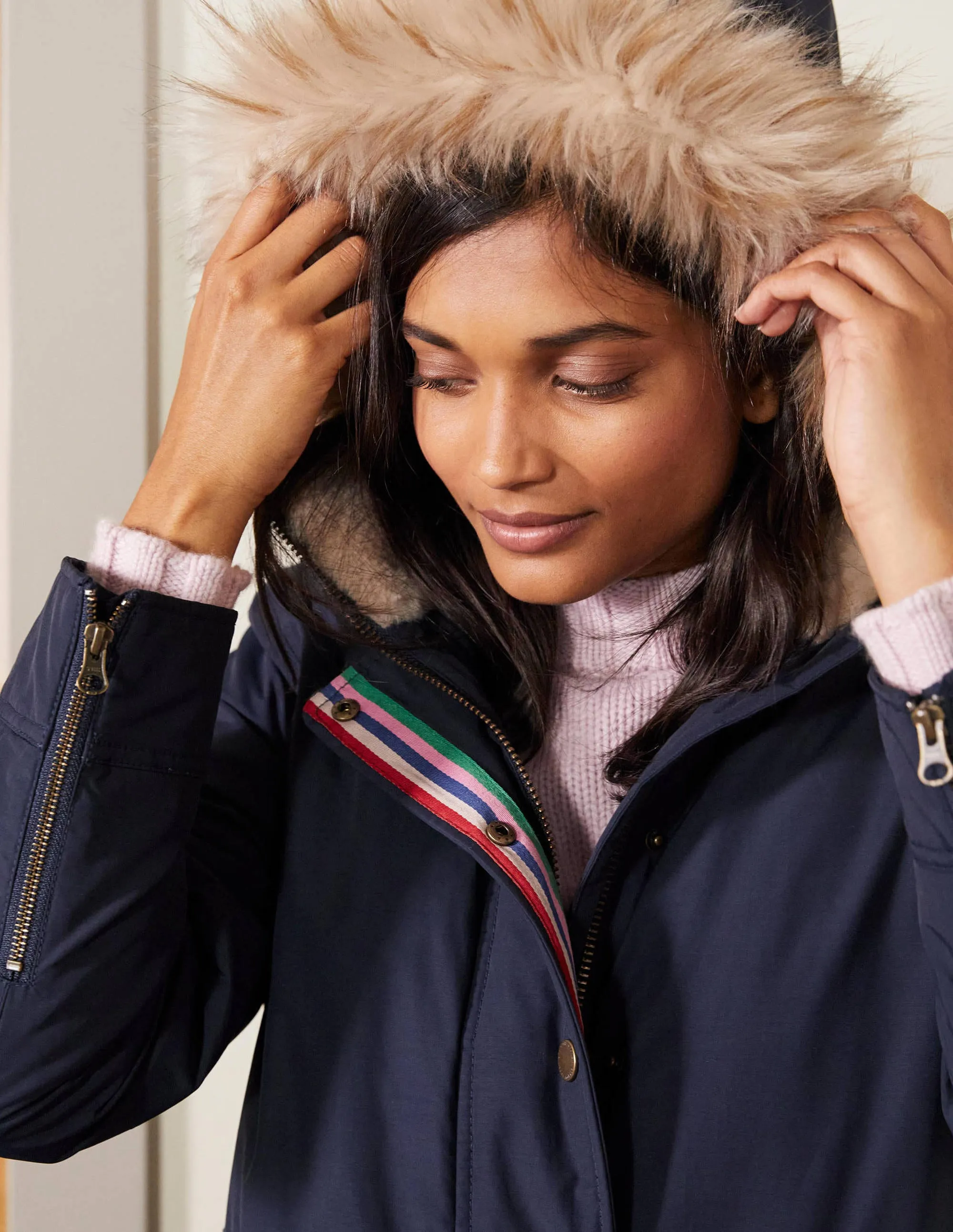 Dunbar Waterproof Parka-Navy