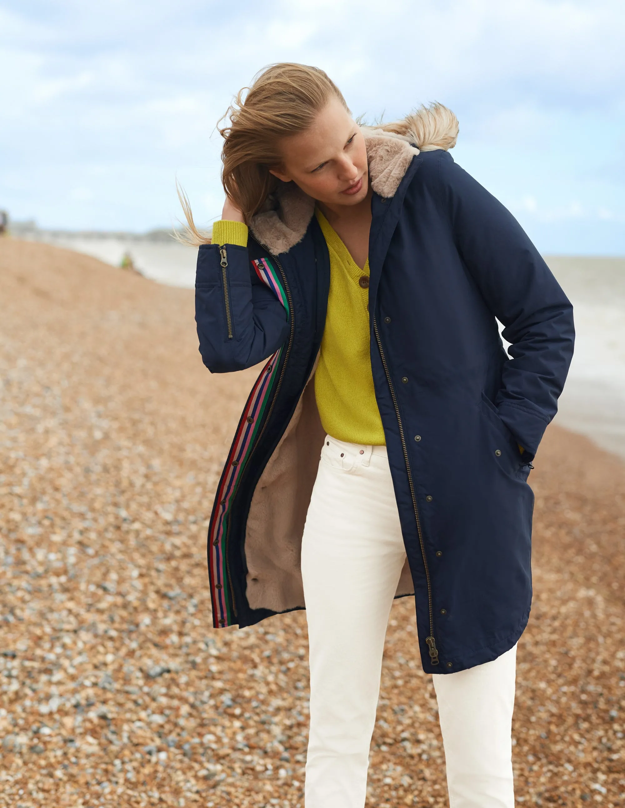 Dunbar Waterproof Parka-Navy