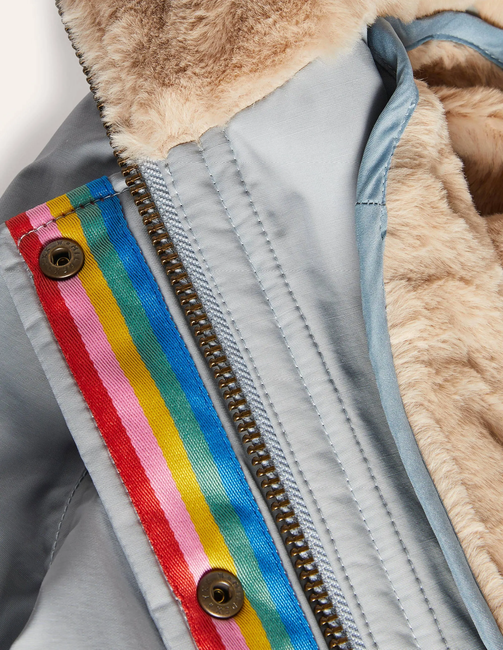 Dunbar Waterproof Parka-Pebble