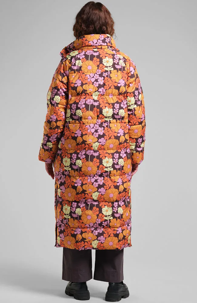 Karmas flower power puffer jas