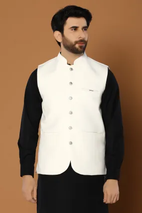 Off White Waistcoat