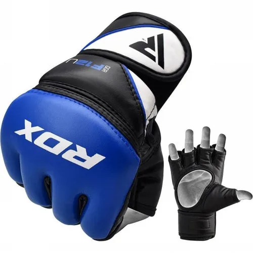 RDX T12 MMA MUAY THAI BOXING SPARRING GLOVES Leather Size S-XL 3 Colours