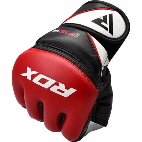 RDX T12 MMA MUAY THAI BOXING SPARRING GLOVES Leather Size S-XL 3 Colours