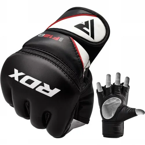 RDX T12 MMA MUAY THAI BOXING SPARRING GLOVES Leather Size S-XL 3 Colours