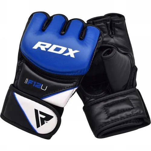 RDX T12 MMA MUAY THAI BOXING SPARRING GLOVES Leather Size S-XL 3 Colours