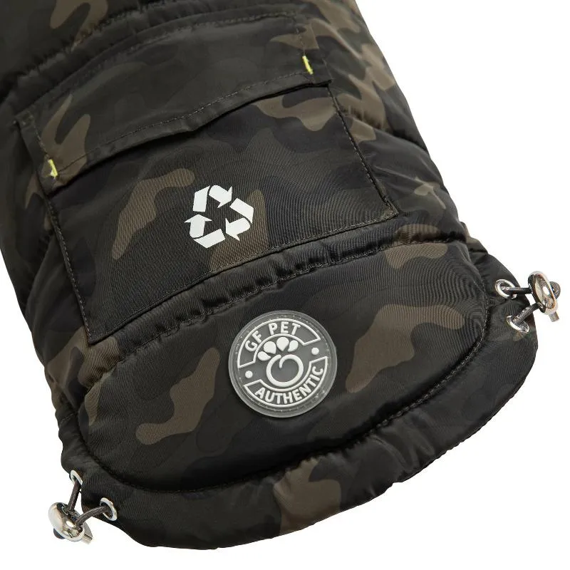 Recycled Dog Parka - Camouflage
