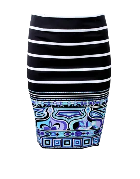 Righe Pencil Skirt