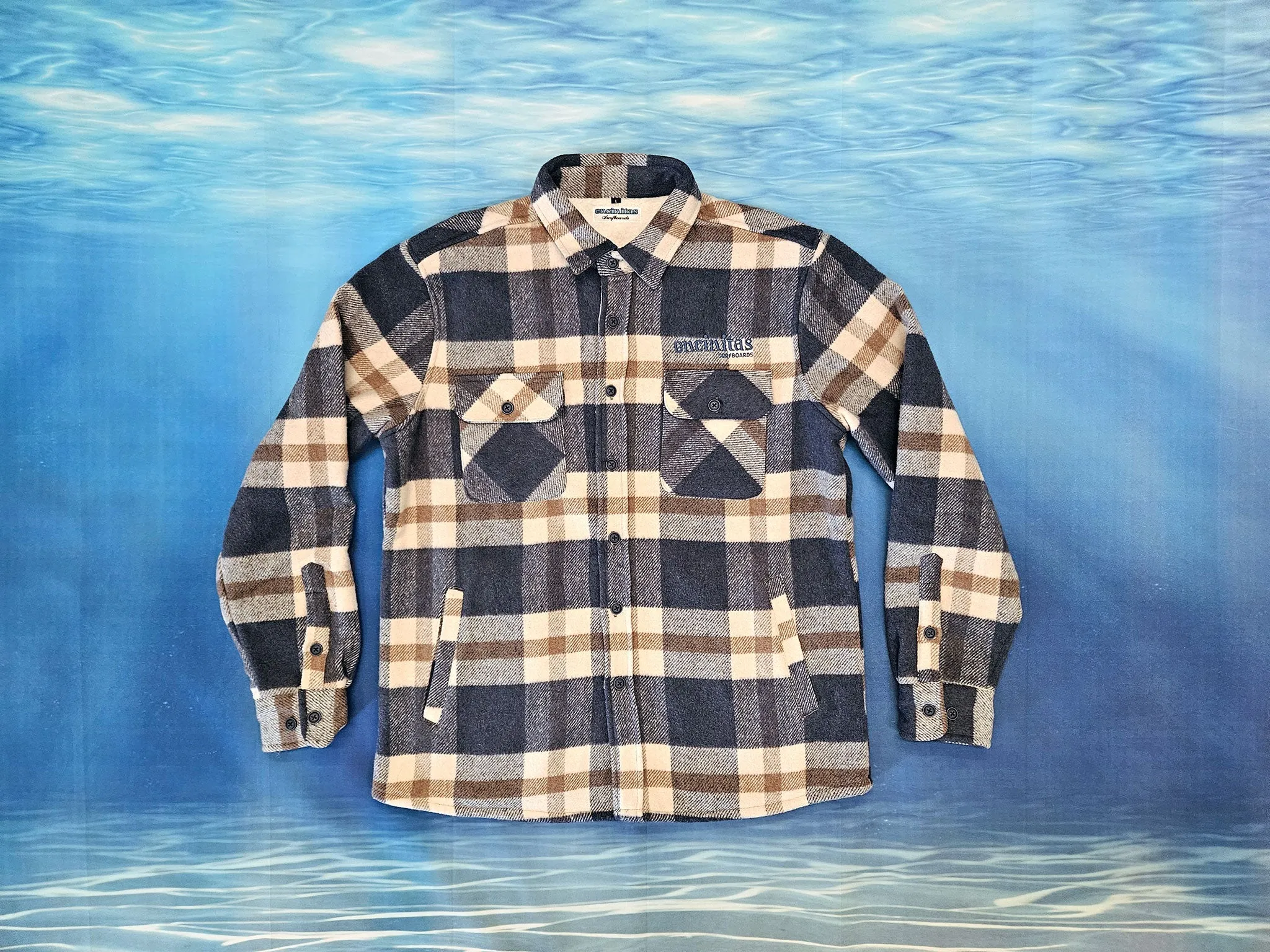 Sherpa Lined Flannel Jacket