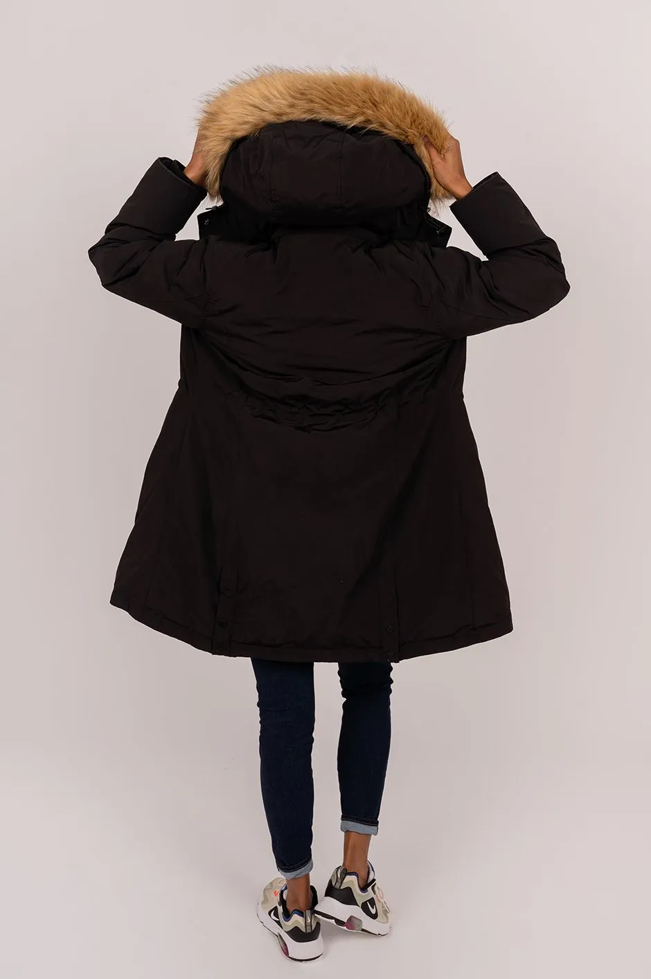 The January Parka in Black